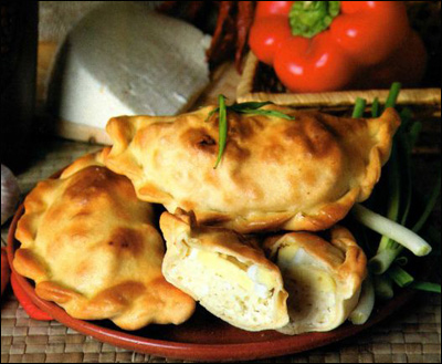 гвезели с сыром и яйцом
